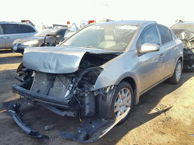 3N1AB61E19L645660 - 2009 NISSAN SENTRA 2.0 GRAY photo 2