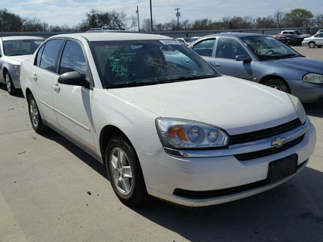 1G1ZT54895F256582 - 2005 CHEVROLET MALIBU LS WHITE photo 1