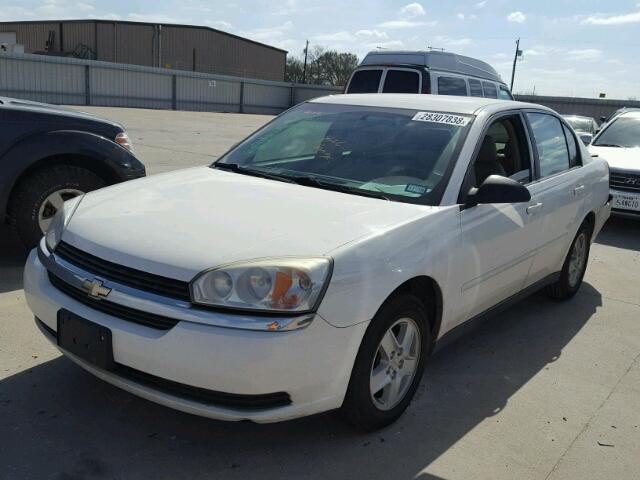 1G1ZT54895F256582 - 2005 CHEVROLET MALIBU LS WHITE photo 2