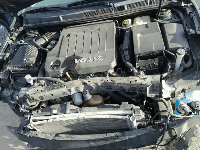 1G4GC5EGXAF172068 - 2010 BUICK LACROSSE C BLACK photo 7