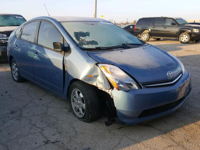 JTDKB22U667527426 - 2006 TOYOTA PRIUS BLUE photo 1