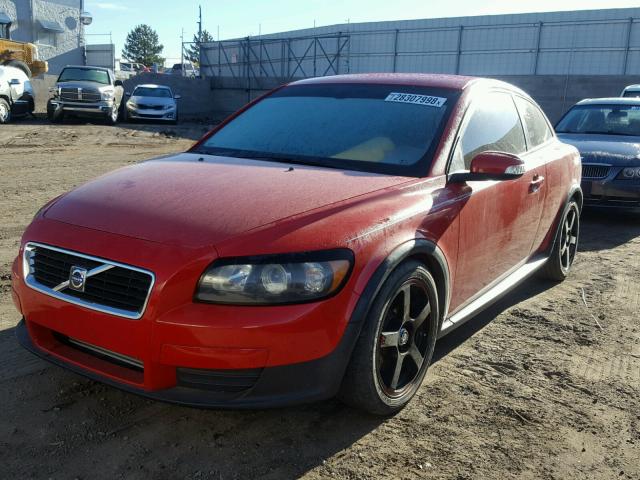 YV1MK672X92144897 - 2009 VOLVO C30 T5 RED photo 2