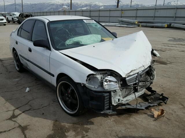 1HGEN1642XL000194 - 1999 HONDA CIVIC GX WHITE photo 1