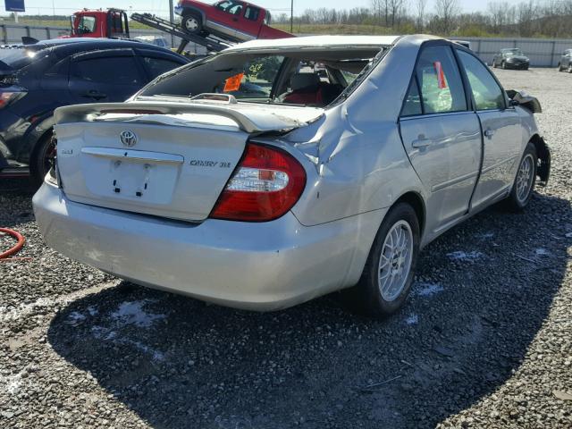 4T1BE32K53U666712 - 2003 TOYOTA CAMRY LE GRAY photo 4