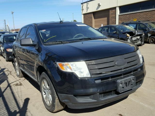 2FMDK36C57BB65898 - 2007 FORD EDGE SE BLACK photo 1