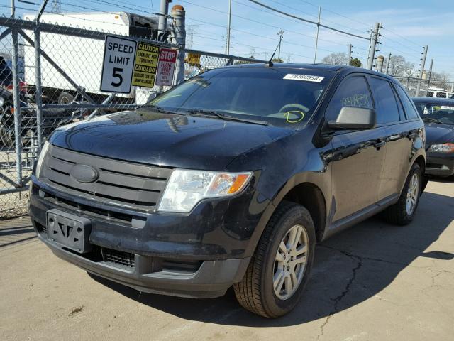 2FMDK36C57BB65898 - 2007 FORD EDGE SE BLACK photo 2