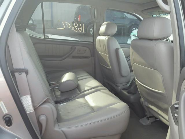 5TDBT48A92S116964 - 2002 TOYOTA SEQUOIA LI GRAY photo 6