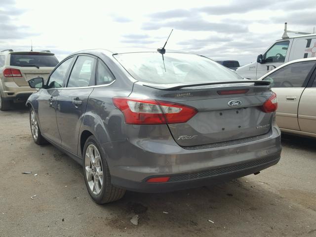 1FAHP3J23CL105043 - 2012 FORD FOCUS TITA GRAY photo 3