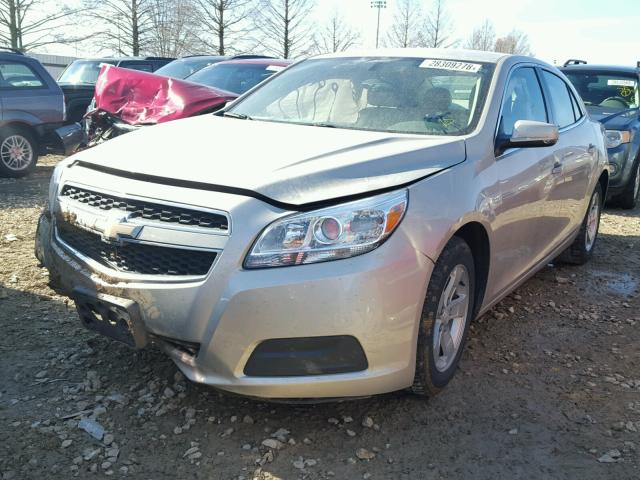 1G11C5SA0DF199593 - 2013 CHEVROLET MALIBU 1LT 奶油色 照片 2