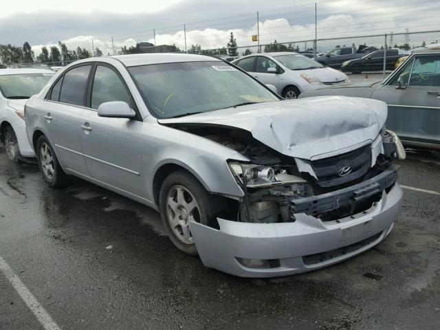 5NPEU46F86H008517 - 2006 HYUNDAI SONATA GLS SILVER photo 1