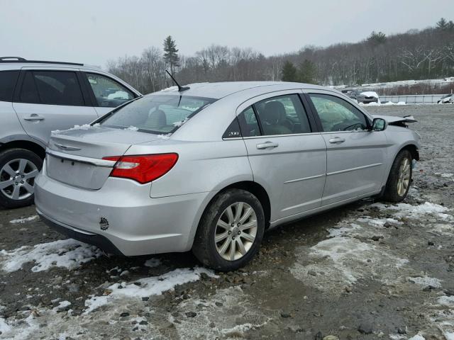 1C3BC1FGXBN539164 - 2011 CHRYSLER 200 TOURIN GRAY photo 4