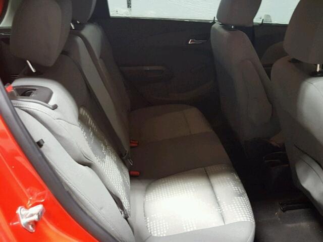 1G1JA6SH4C4118257 - 2012 CHEVROLET SONIC LS 红色 照片 6