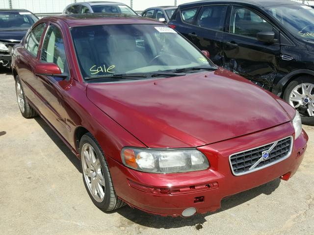 YV1RH592052442218 - 2005 VOLVO S60 2.5T RED photo 1