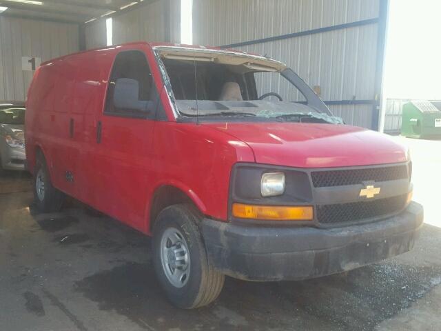 1GCGG25V471169159 - 2007 CHEVROLET EXPRESS G2 RED photo 1