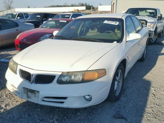 1G2HX54K624165798 - 2002 PONTIAC BONNEVILLE WHITE photo 2