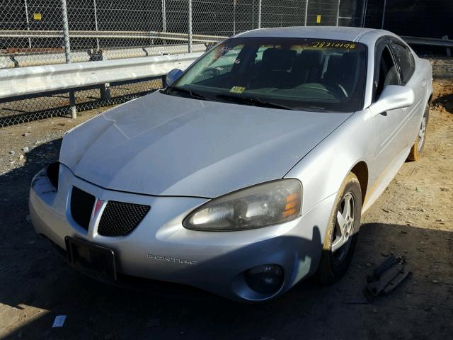 2G2WP522X41137513 - 2004 PONTIAC GRAND PRIX SILVER photo 2