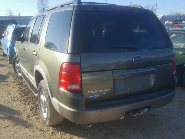 1FMZU73E82ZB55885 - 2002 FORD EXPLORER X GREEN photo 3