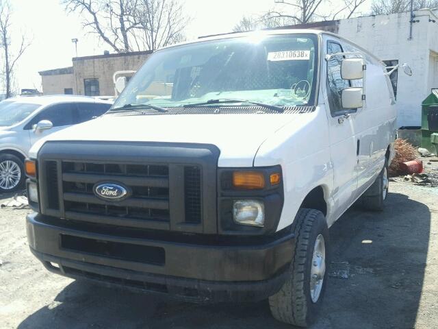 1FDSS3EL0CDA27280 - 2012 FORD ECONOLINE WHITE photo 2