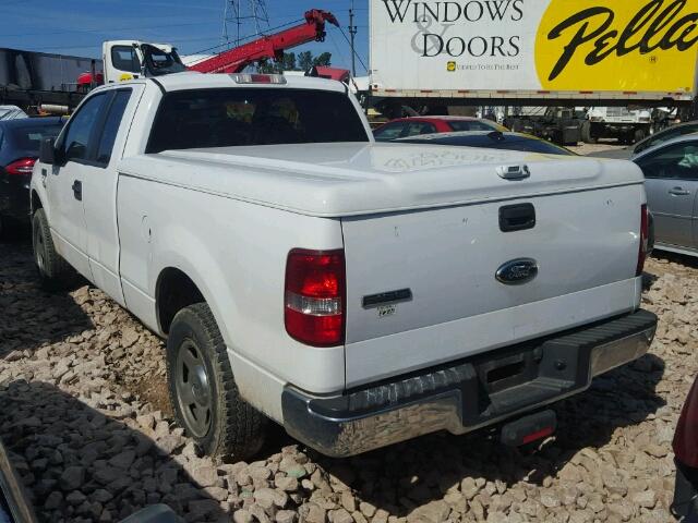 1FTPX14V66NB53032 - 2006 FORD F150 WHITE photo 3