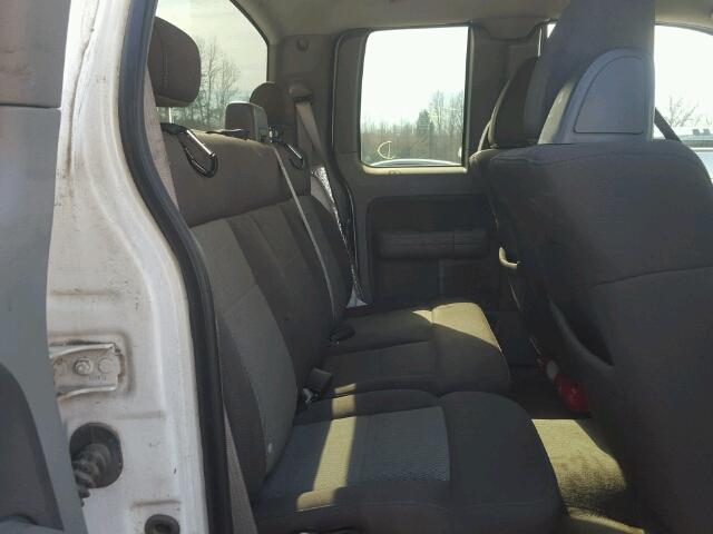 1FTPX14V66NB53032 - 2006 FORD F150 WHITE photo 6