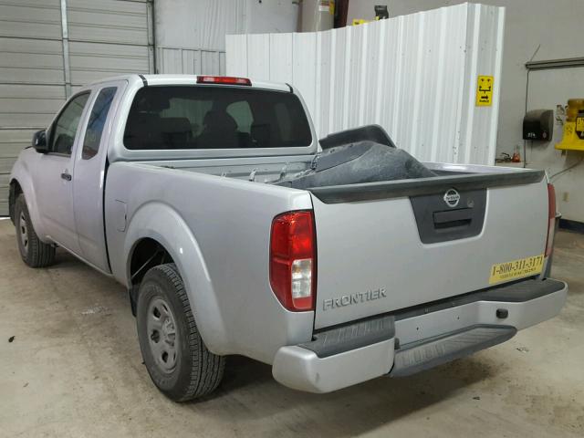 1N6BD0CT3HN766612 - 2017 NISSAN FRONTIER S SILVER photo 3
