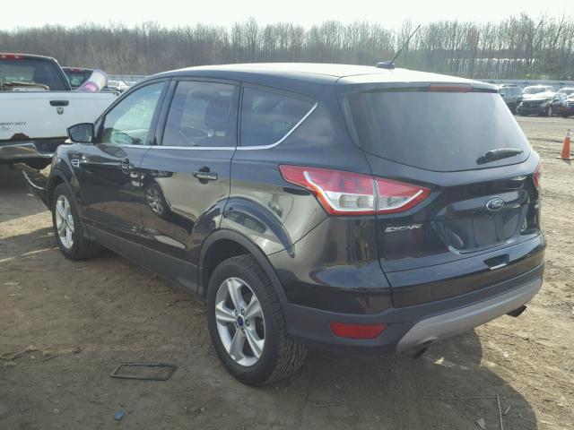 1FMCU9GX2FUA89530 - 2015 FORD ESCAPE SE BLACK photo 3