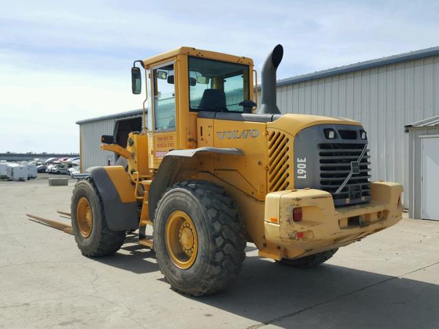 L90EV66350 - 2003 VOLVO L90E Q/C YELLOW photo 3