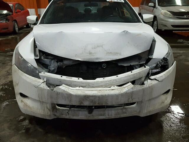 1HGCS1B81AA801033 - 2010 HONDA ACCORD EXL WHITE photo 9