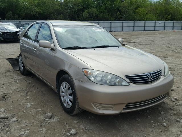 4T1BE32K55U076156 - 2005 TOYOTA CAMRY LE GOLD photo 1