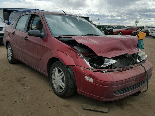 1FAHP34332W111071 - 2002 FORD FOCUS SE RED photo 1