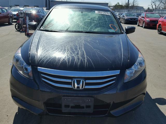 1HGCP2F49CA012047 - 2012 HONDA ACCORD LXP BLACK photo 9