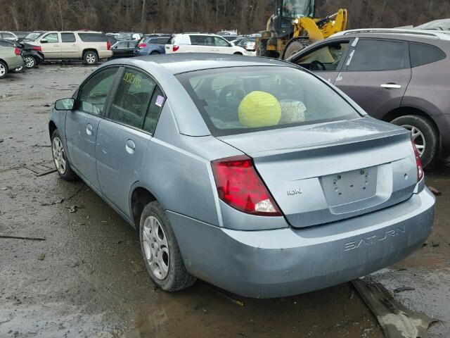1G8AJ52F63Z174150 - 2003 SATURN ION LEVEL 蓝色 照片 3