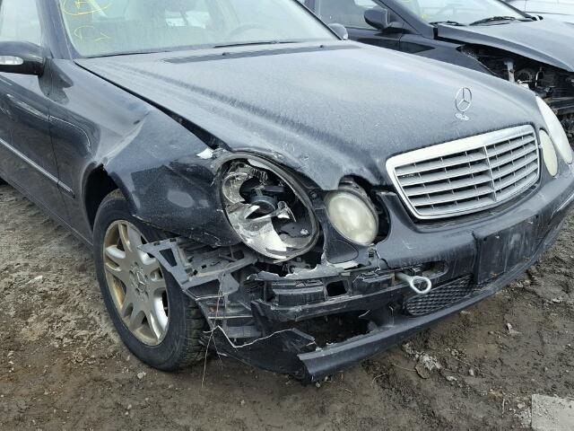 WDBUF26J45A553634 - 2005 MERCEDES-BENZ E 320 CDI BLACK photo 9