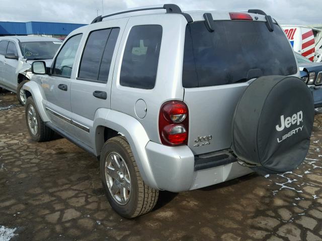 1J4GL58K35W692875 - 2005 JEEP LIBERTY LI SILVER photo 3