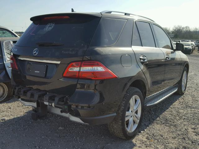 4JGDA5JB5FA604024 - 2015 MERCEDES-BENZ ML 350 BLACK photo 4