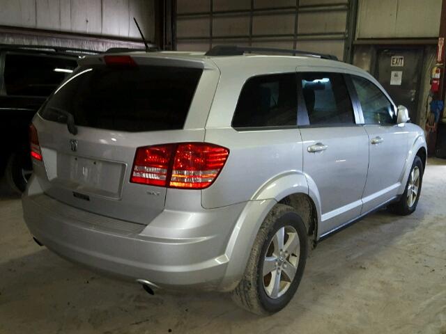 3D4GG57V79T215029 - 2009 DODGE JOURNEY SX SILVER photo 4