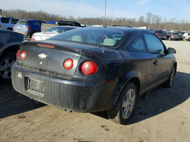 1G1AL15F477406579 - 2007 CHEVROLET COBALT LT BLACK photo 4