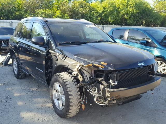 1C4NJCBA9FD129852 - 2015 JEEP COMPASS SP BLACK photo 1