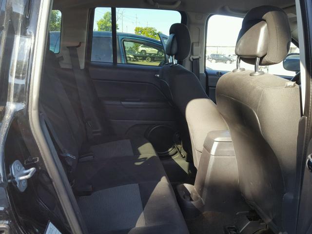 1C4NJCBA9FD129852 - 2015 JEEP COMPASS SP BLACK photo 6