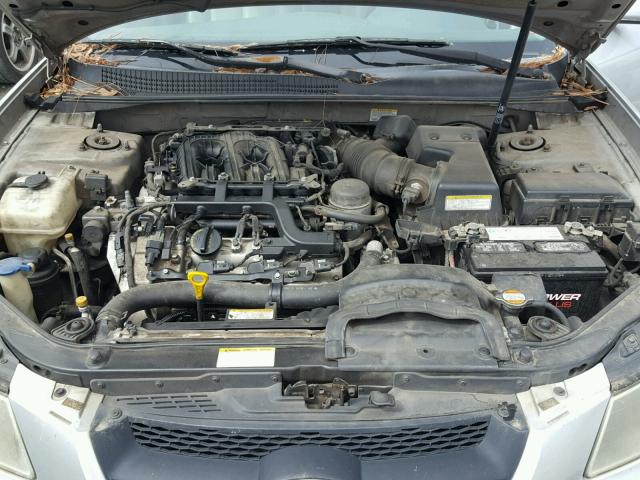 5NPEU46FX6H063678 - 2006 HYUNDAI SONATA GLS SILVER photo 7