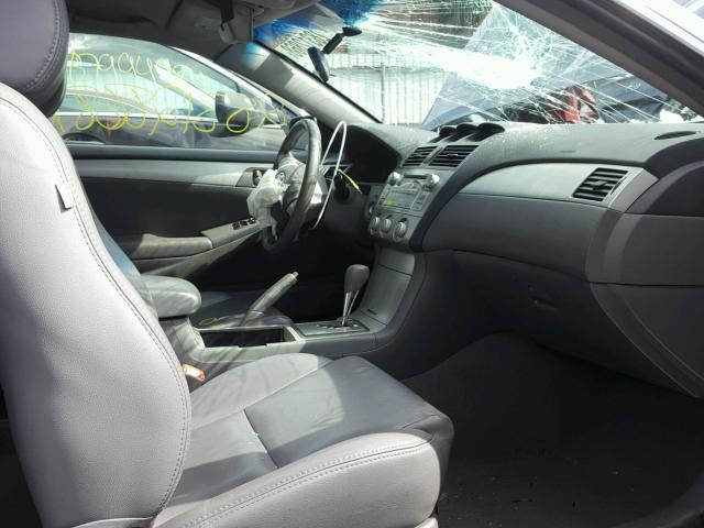 4T1CE30P68U761497 - 2008 TOYOTA CAMRY SOLA BLUE photo 5