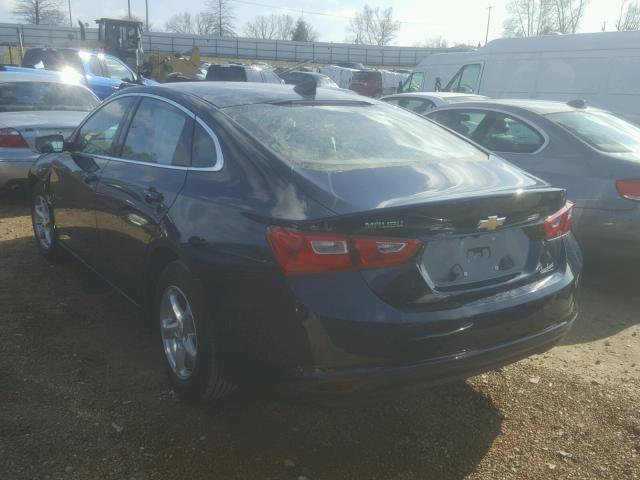 1G1ZB5ST6JF107552 - 2018 CHEVROLET MALIBU LS 蓝色 照片 3