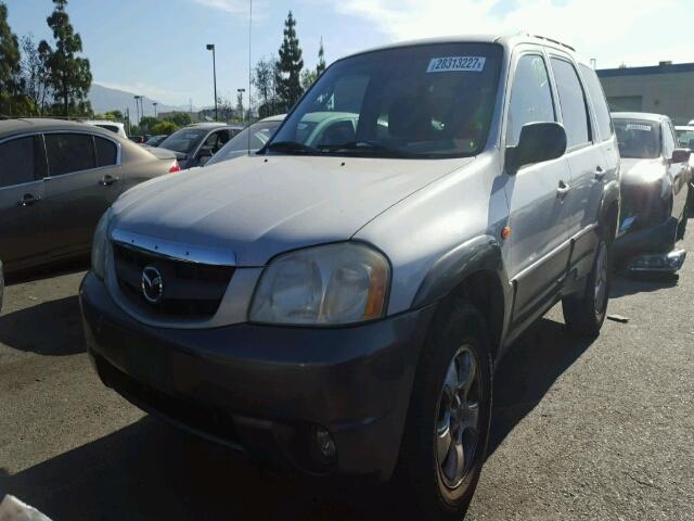 4F2YZ04153KM28375 - 2003 MAZDA TRIBUTE LX GRAY photo 2