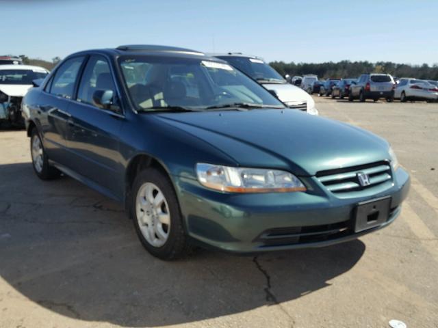 JHMCG56692C007224 - 2002 HONDA ACCORD EX GREEN photo 1