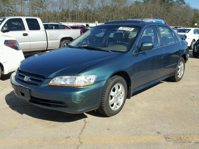 JHMCG56692C007224 - 2002 HONDA ACCORD EX GREEN photo 2