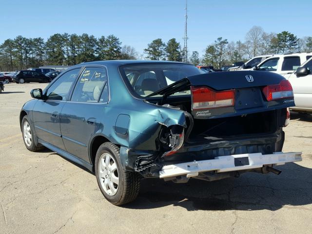 JHMCG56692C007224 - 2002 HONDA ACCORD EX GREEN photo 3