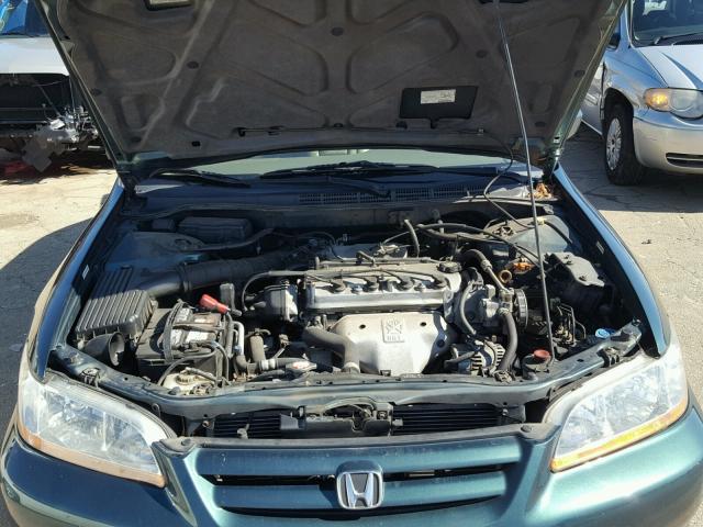 JHMCG56692C007224 - 2002 HONDA ACCORD EX GREEN photo 7