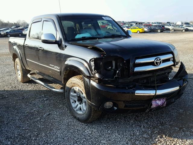 5TBDT44195S469121 - 2005 TOYOTA TUNDRA DOU BLACK photo 1