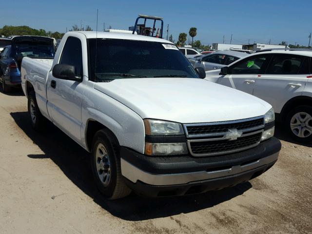 3GCEC14V97G158111 - 2007 CHEVROLET SILVERADO WHITE photo 1