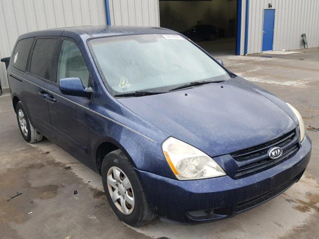 KNDMB233666015119 - 2006 KIA SEDONA EX BLUE photo 1